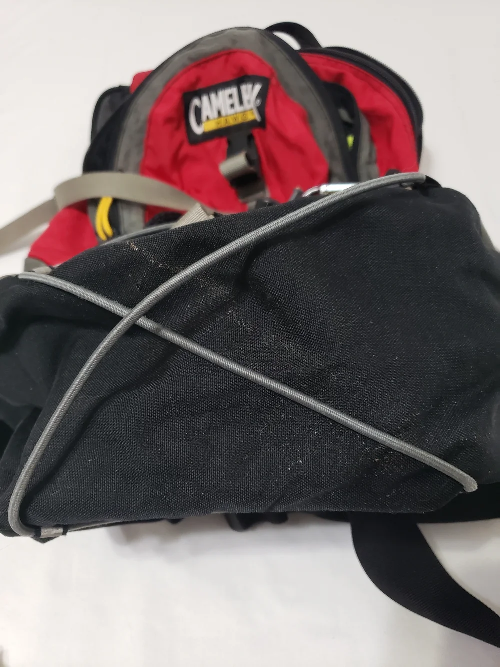 CamelBak H.A.W.G. Hydration Backpack Red Gray Black Hiking Cycling No Bladder I